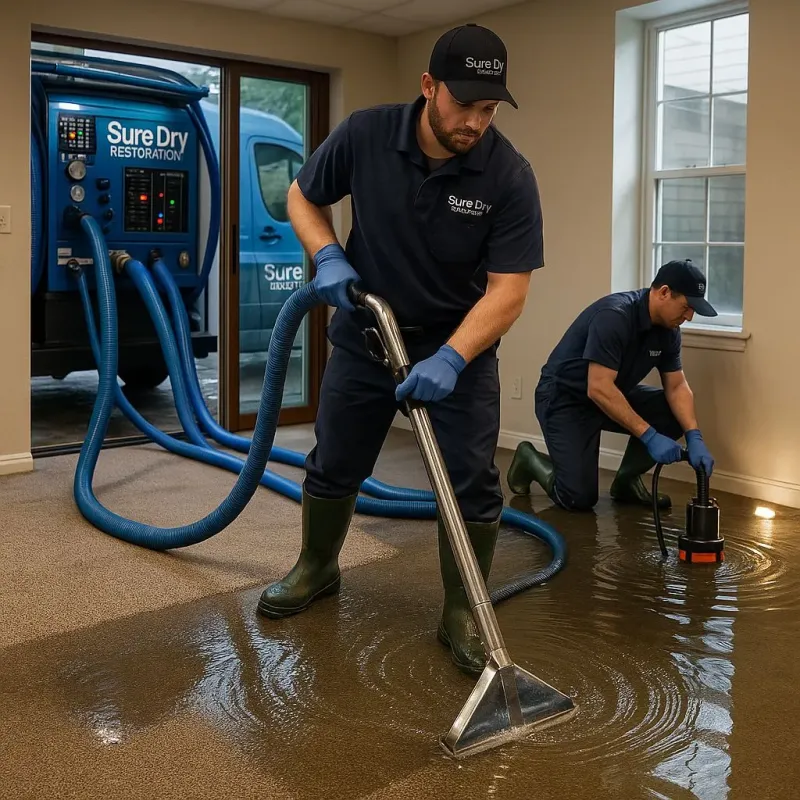 Water Extraction and Removal process in El Lago, TX